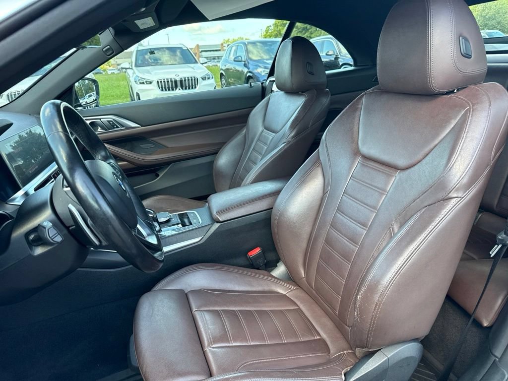Used 2021 BMW 430i Convertible w/ Premium Package RWD image 9