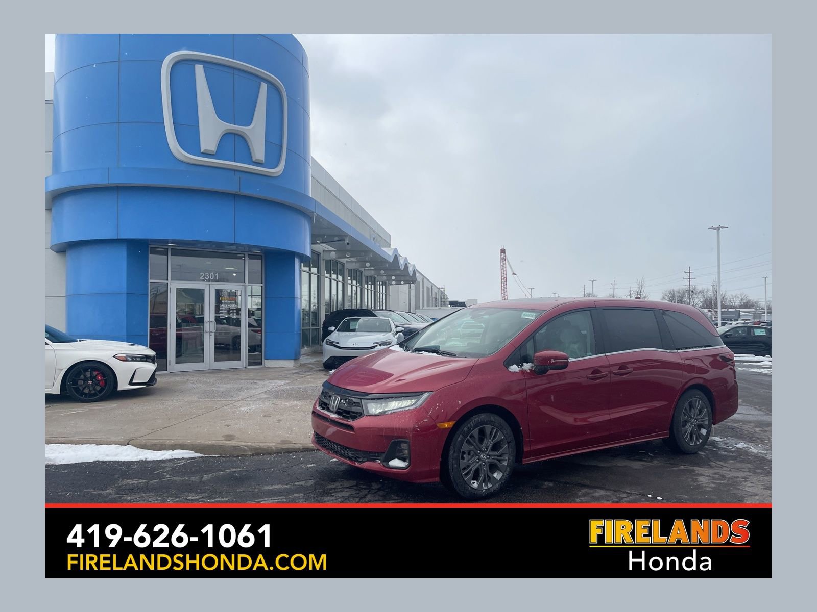 New 2026 Honda Odyssey Touring