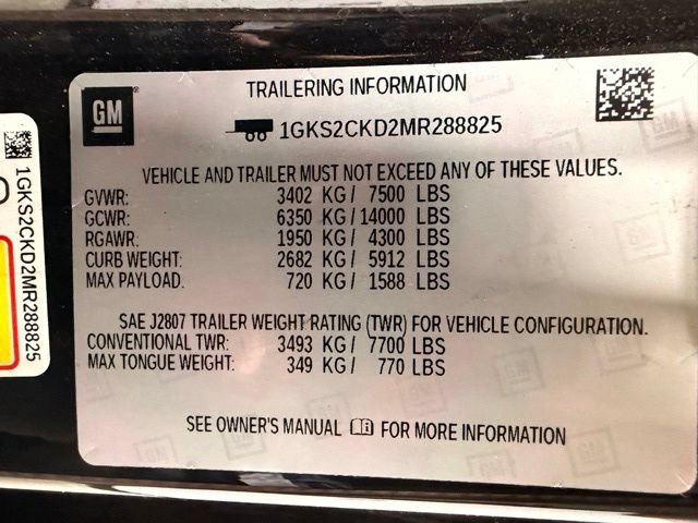 Used 2021 GMC Yukon AT4 w/ Rear Media and Nav Package AWD/4WD image 56