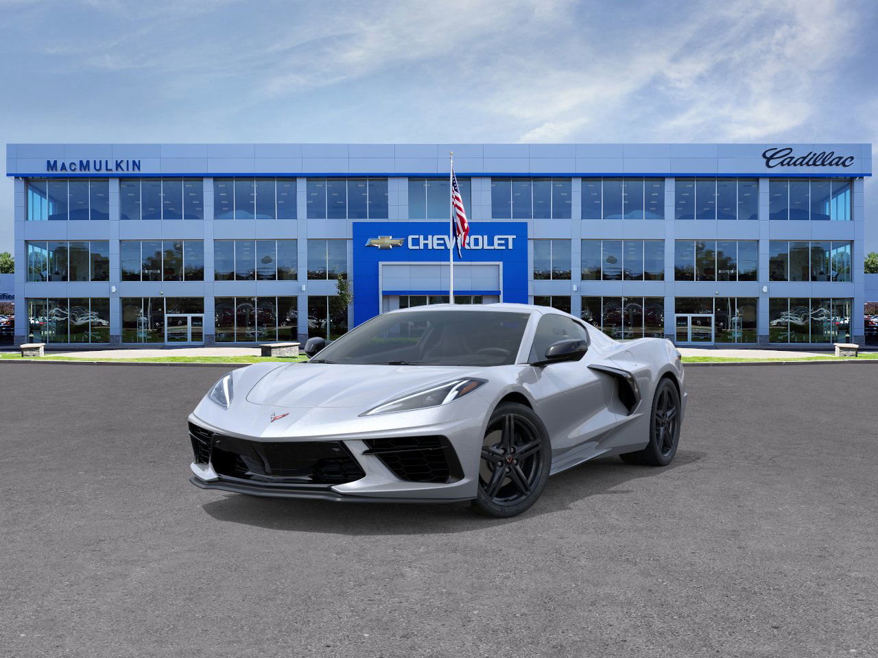New 2026 Chevrolet Corvette Stingray Preferred Cpe w/ Stealth Interior Trim Package image 8