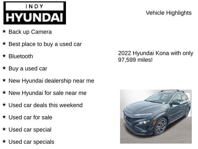 Used 2022 Hyundai Kona N Line AWD/4WD image 7