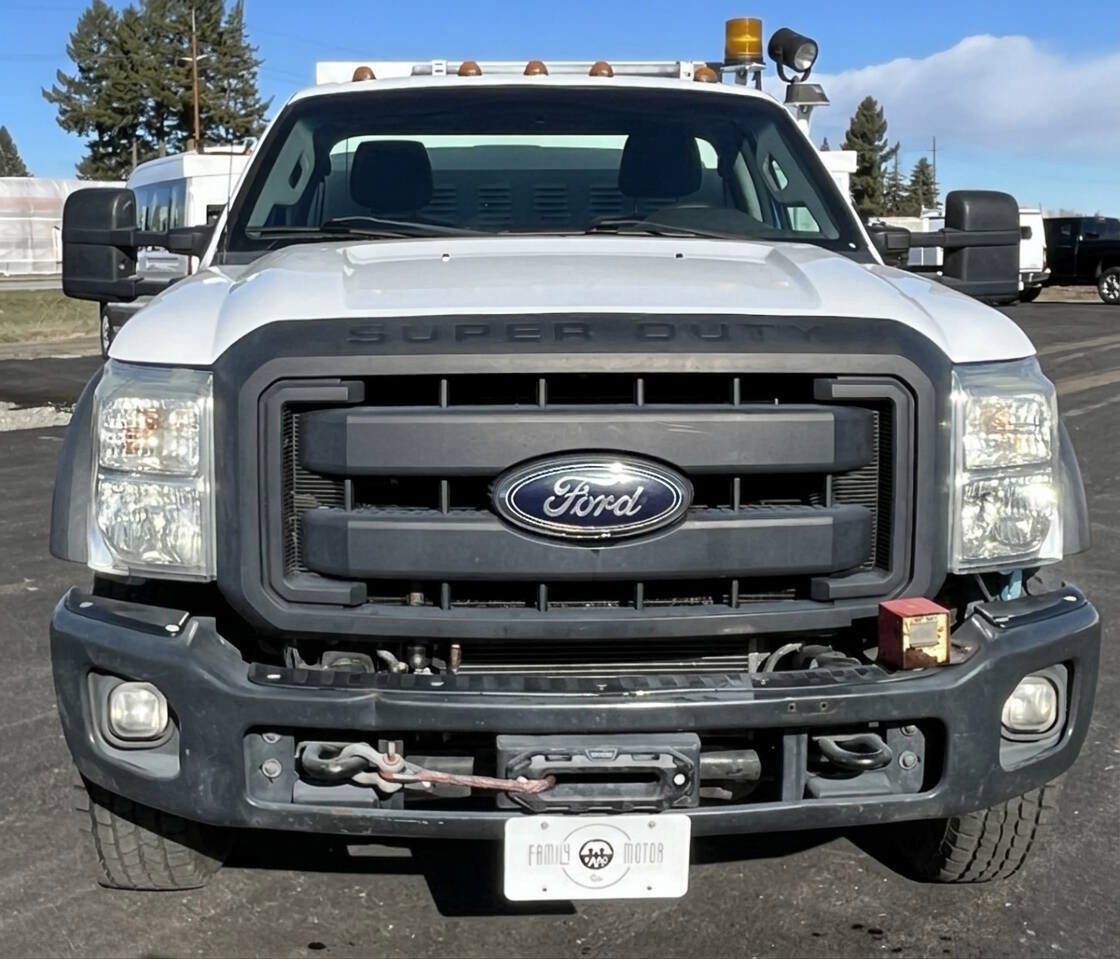 Used 2012 Ford F550 4x4 Regular Cab Super Duty w/ Payload Upgrade Pkg image 3