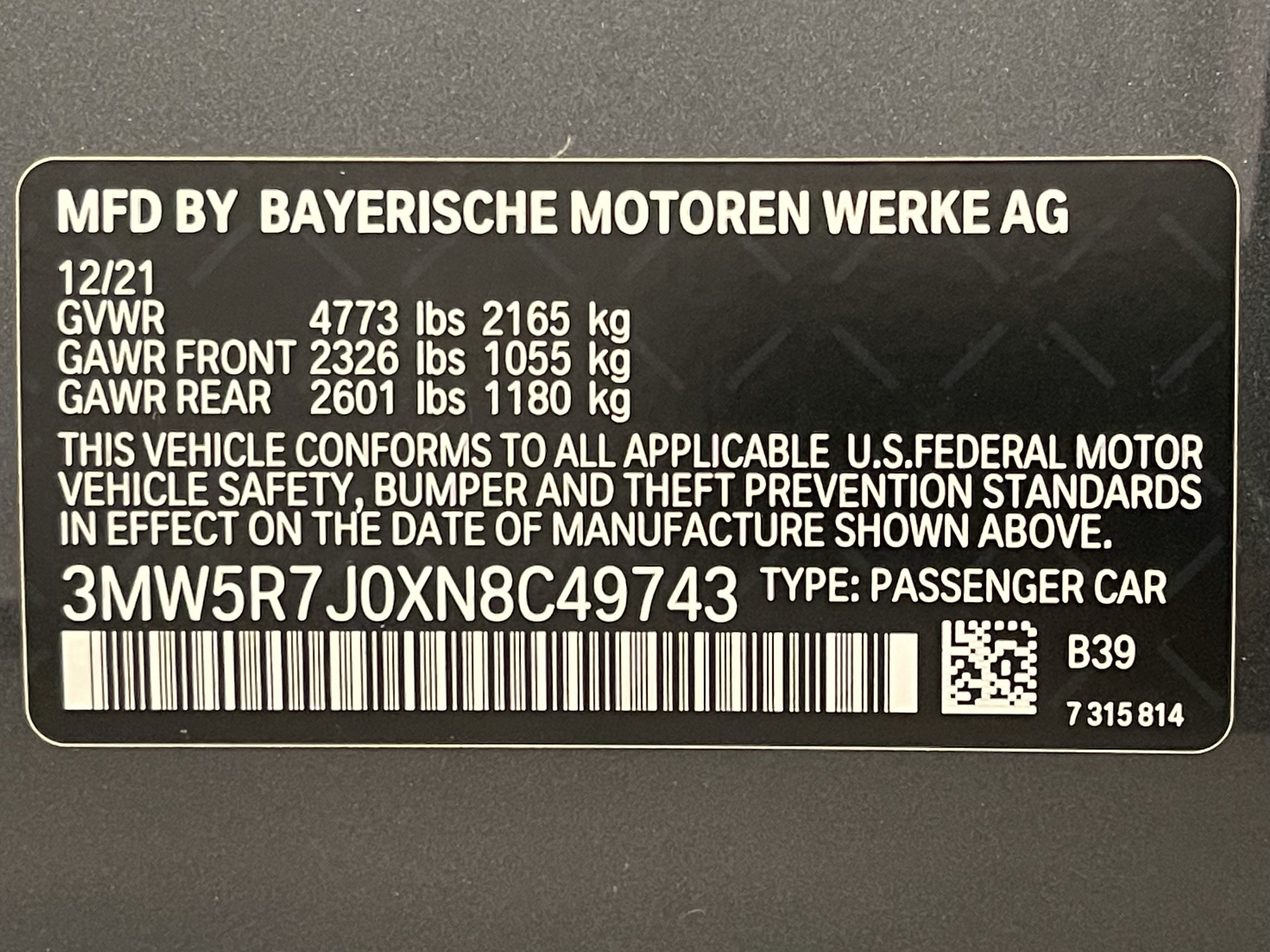 Used 2022 BMW 330i xDrive Sedan w/ Premium Package 2 AWD/4WD image 24
