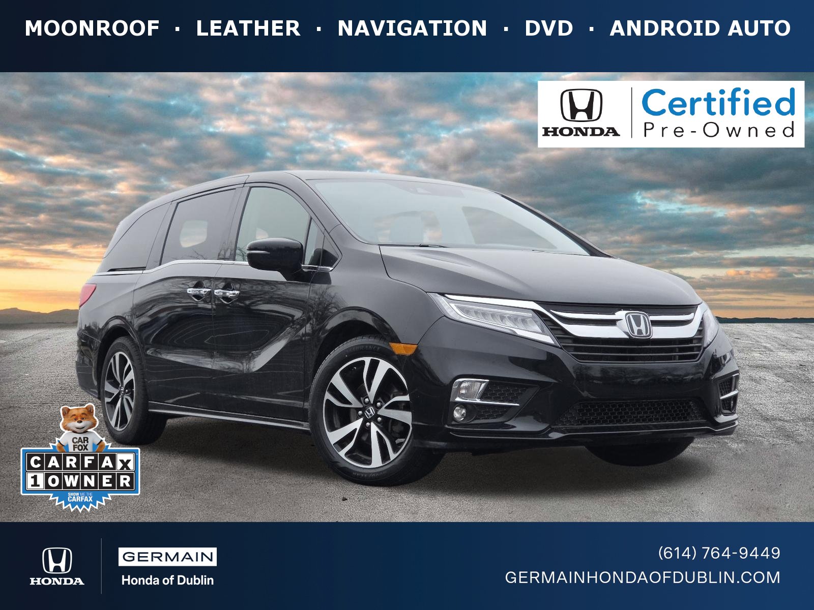 Used 2018 Honda Odyssey Elite