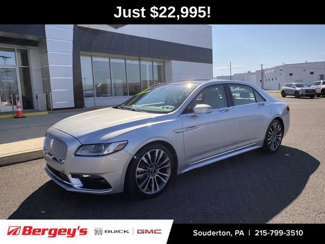 Used 2017 Lincoln Continental Reserve w/ Climate Package