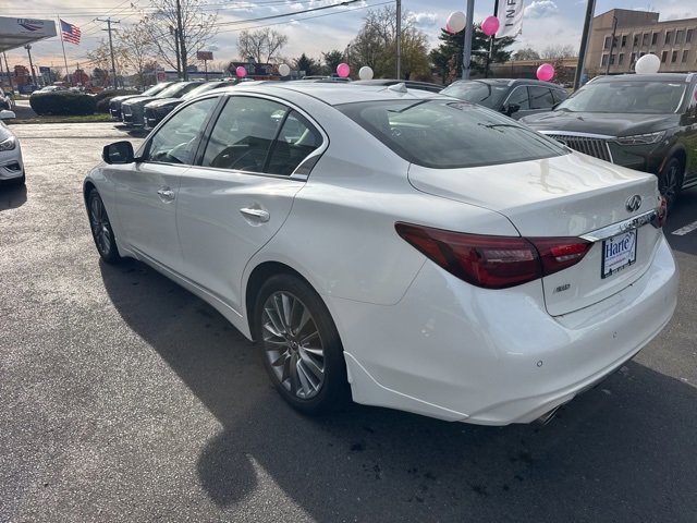 Certified 2022 INFINITI Q50 Luxe w/ Cargo Package image 7