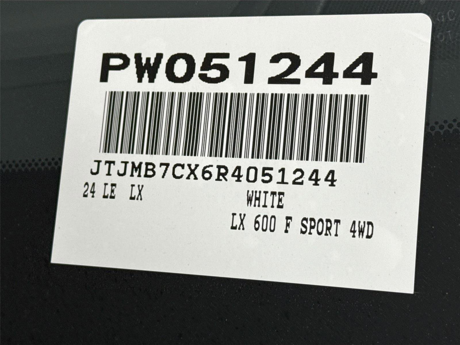 Used 2024 Lexus LX 600 F Sport image 49