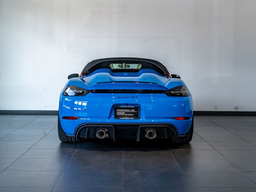 Certified 2024 Porsche 718 Boxster Spyder RS image 6