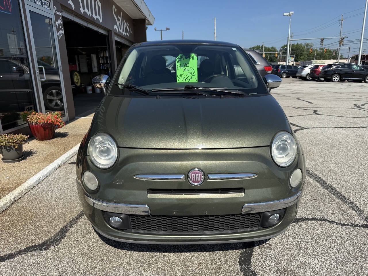 Used 2012 FIAT 500 Lounge w/ Luxury Leather Pkg FWD image 3