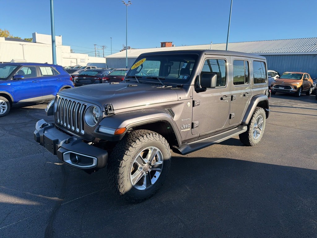 Used 2018 Jeep Wrangler Unlimited Sahara image 3