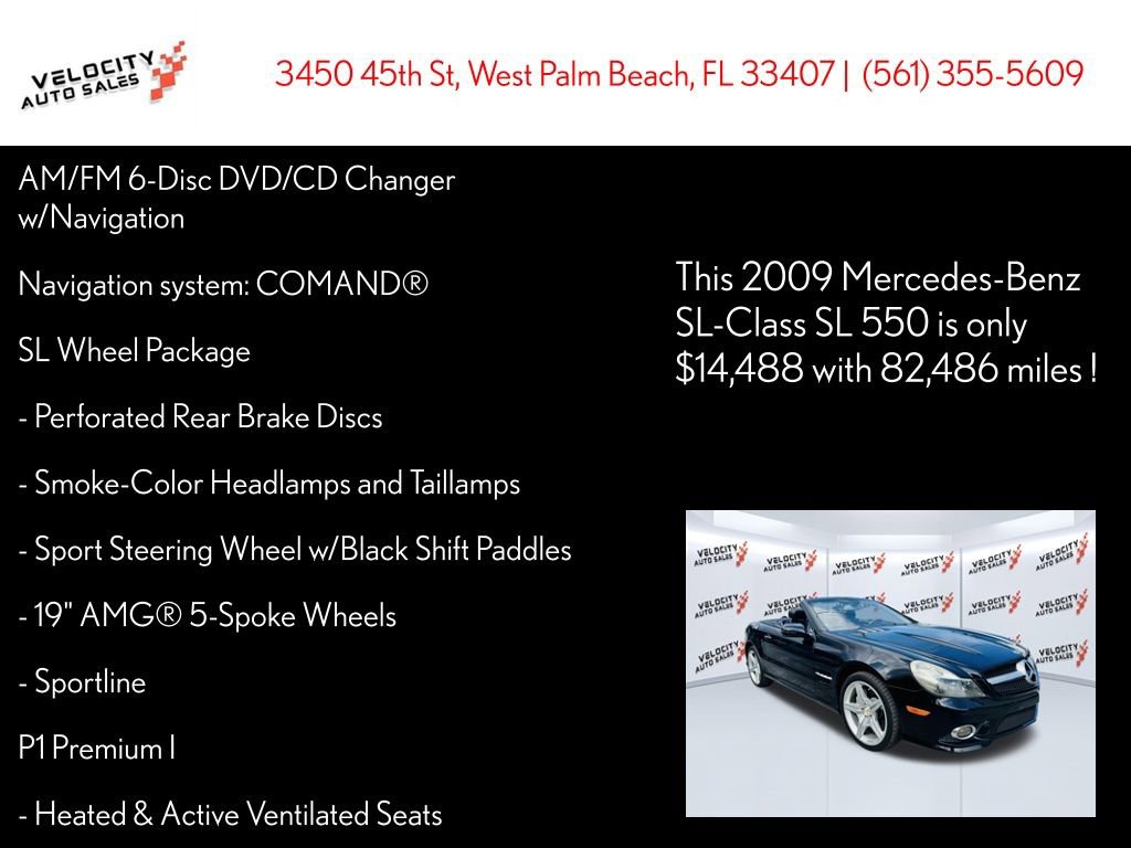 Used 2009 Mercedes-Benz SL 550 image 15
