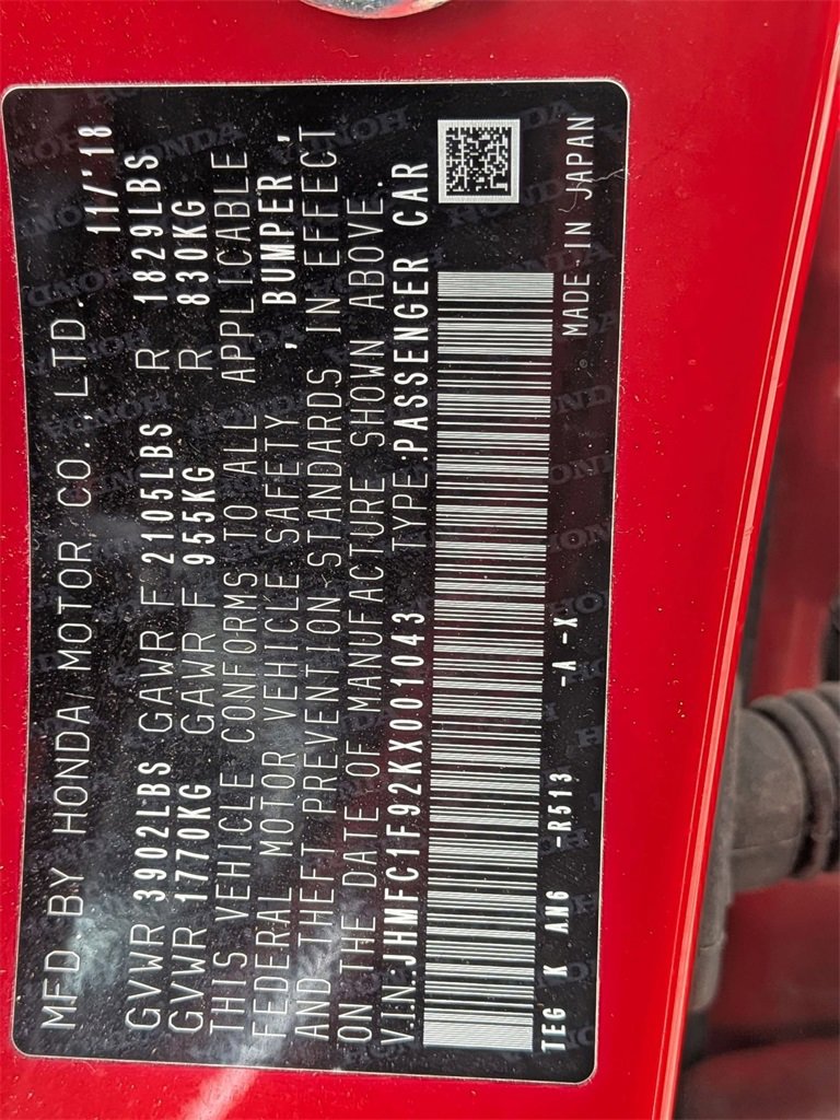 Used 2019 Honda Civic Touring image 33