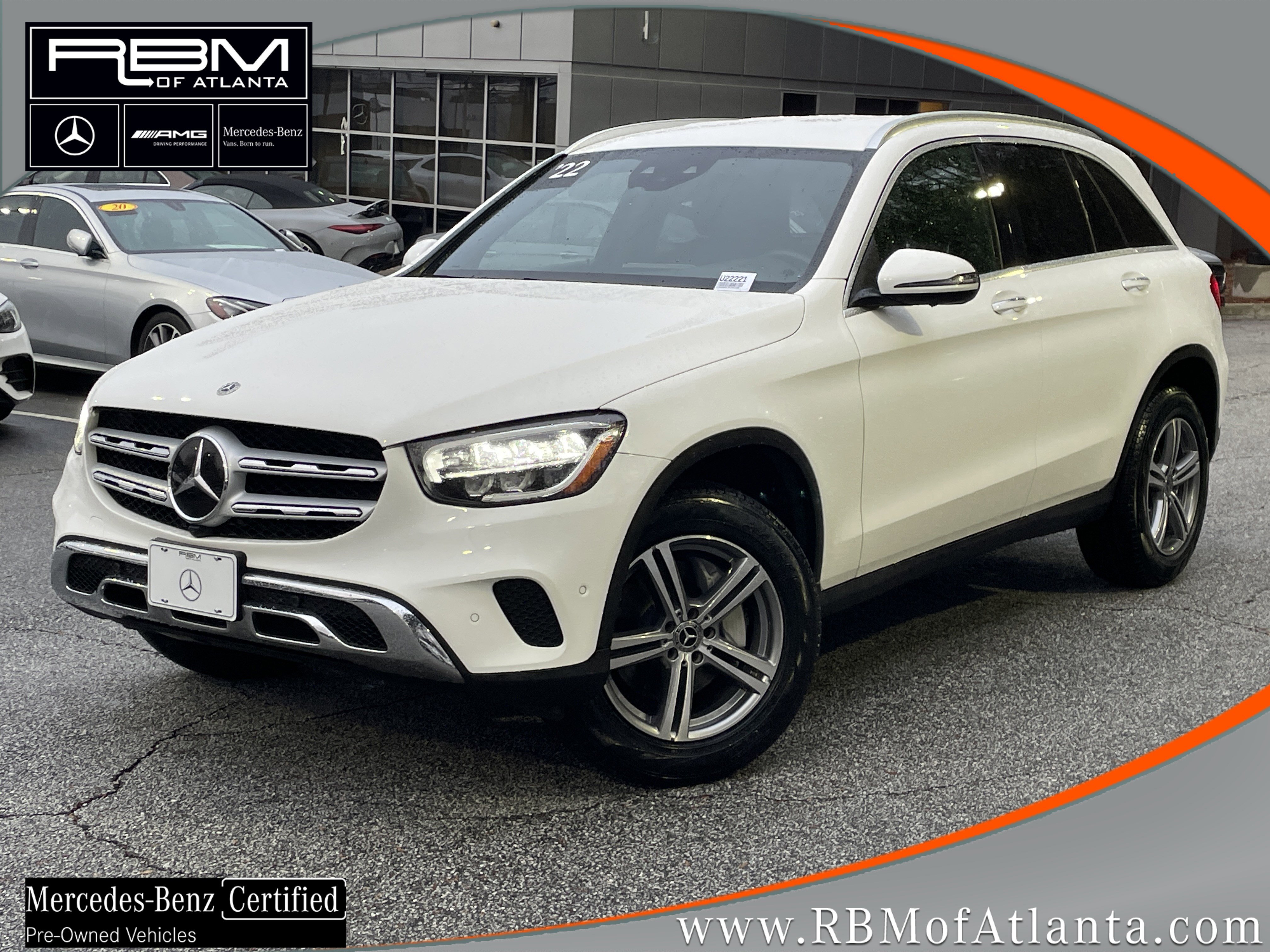 Certified 2022 Mercedes-Benz GLC 300 4MATIC w/ Driver Assistance Package image 1