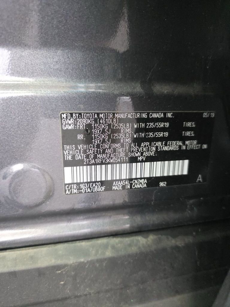 Used 2019 Toyota RAV4 XLE Premium w/ All Weather Liner Package image 17