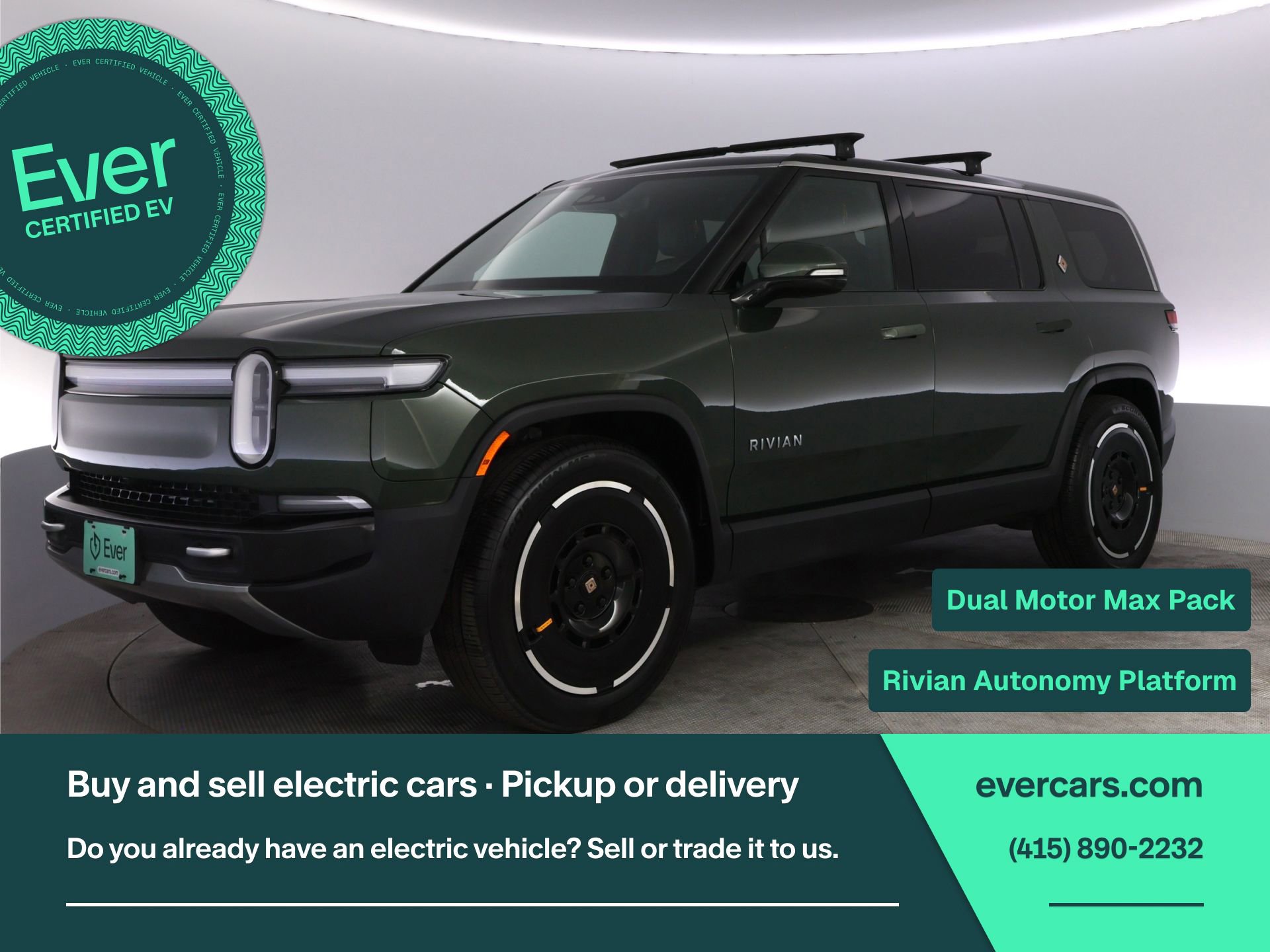 Used 2025 Rivian R1S Adventure AWD/4WD image 1