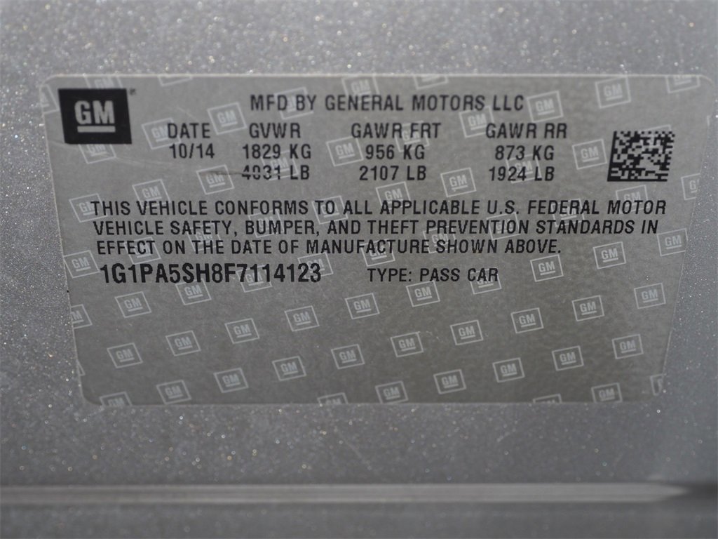 Used 2015 Chevrolet Cruze LS image 21