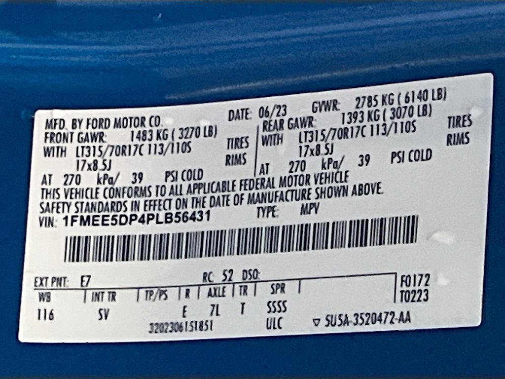 Used 2023 Ford Bronco Black Diamond w/ Sasquatch Package image 14