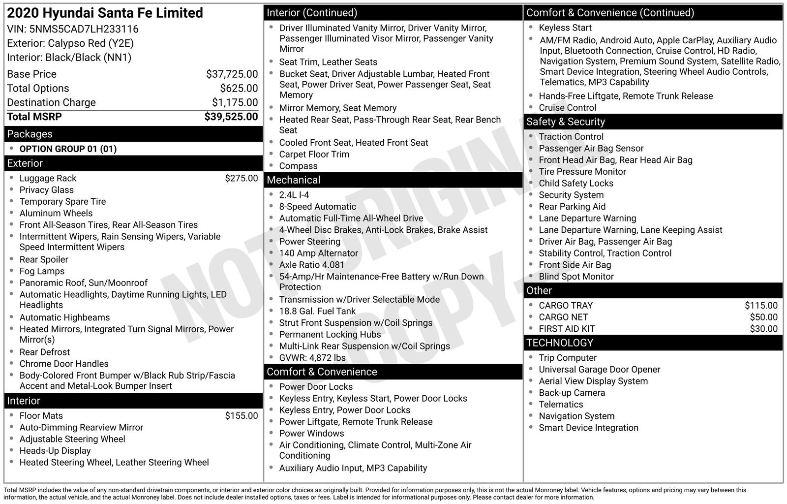 Used 2020 Hyundai Santa Fe Limited image 6