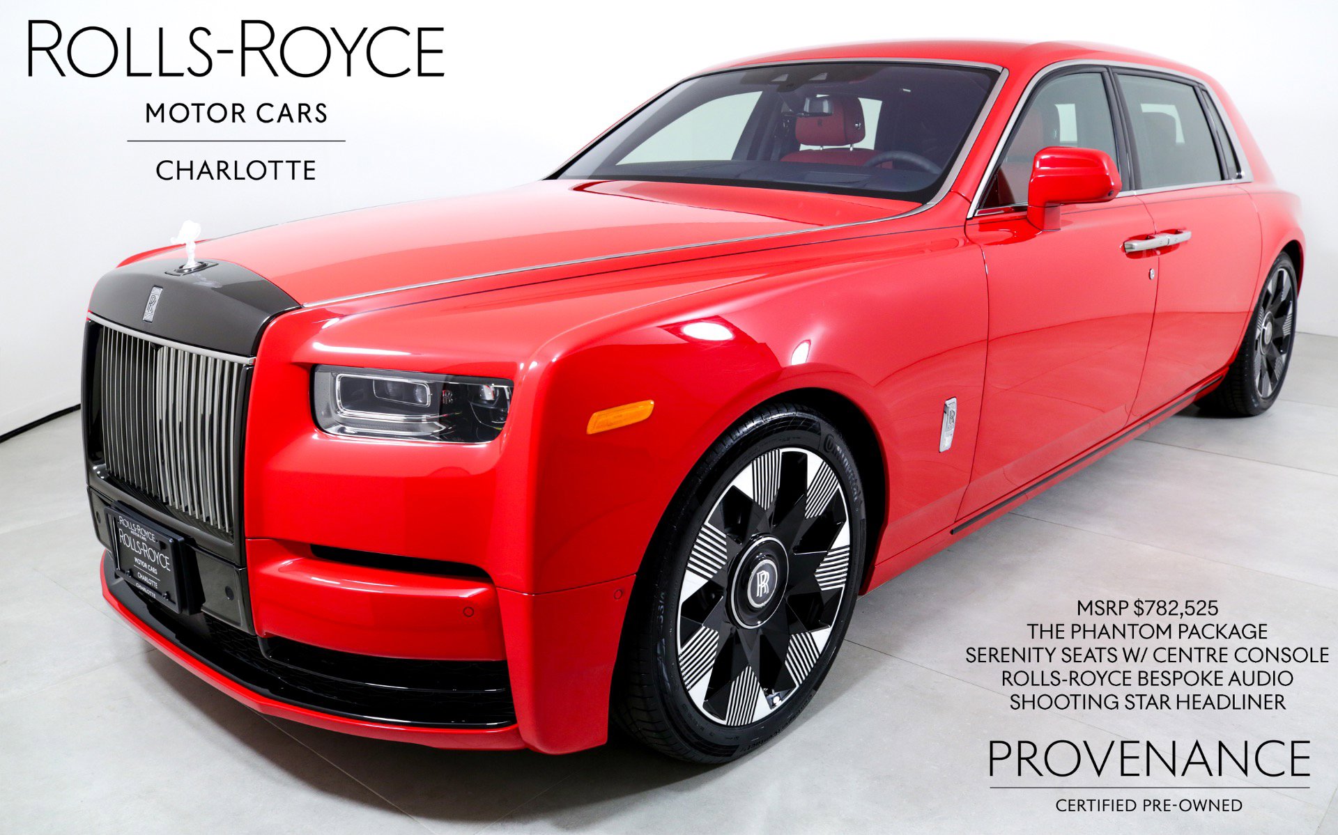 Certified 2024 Rolls-Royce Phantom Extended Wheelbase w/ The Phantom Package