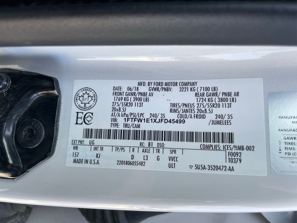 Used 2018 Ford F150 King Ranch w/ Equipment Group 601A Luxury image 33