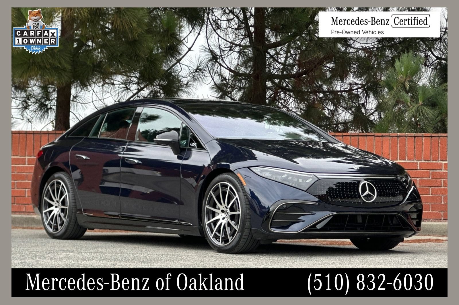 Certified 2025 Mercedes-Benz EQS 450+ 4MATIC Sedan
