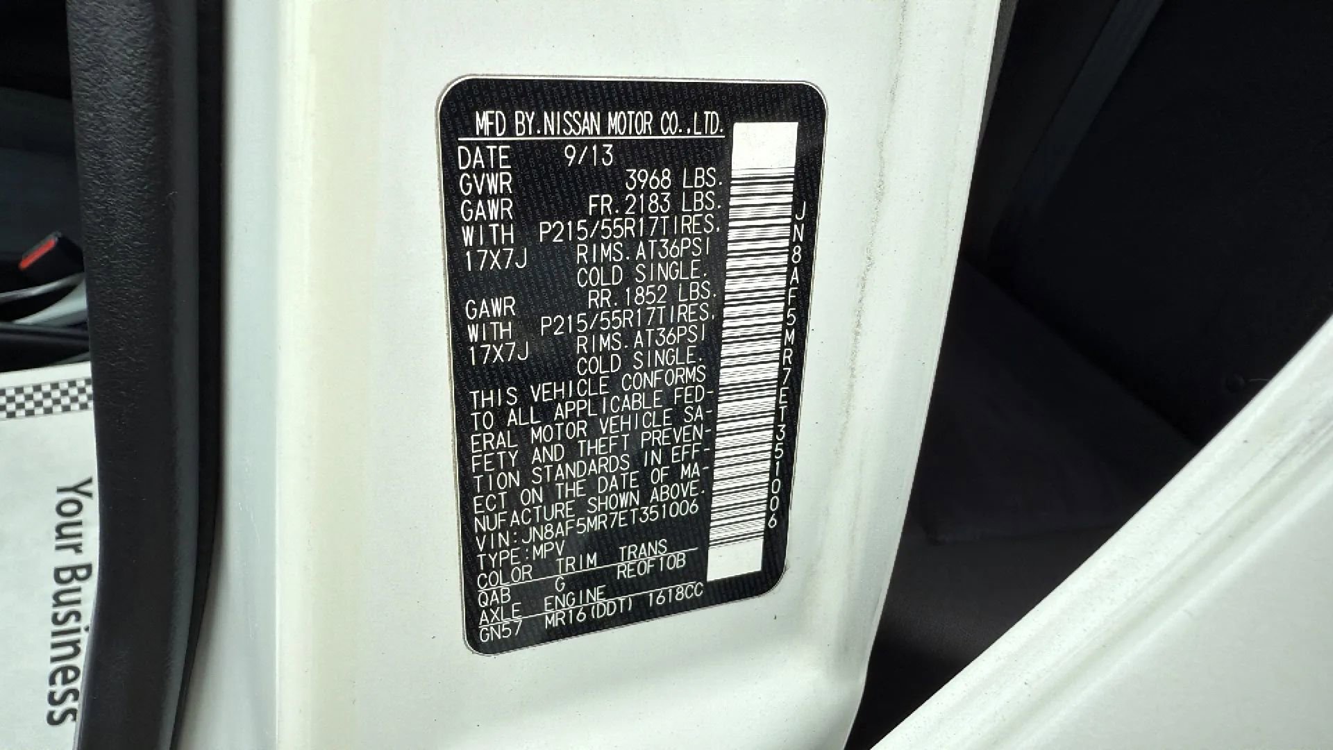 Used 2014 Nissan Juke SV w/ Navigation Package image 18