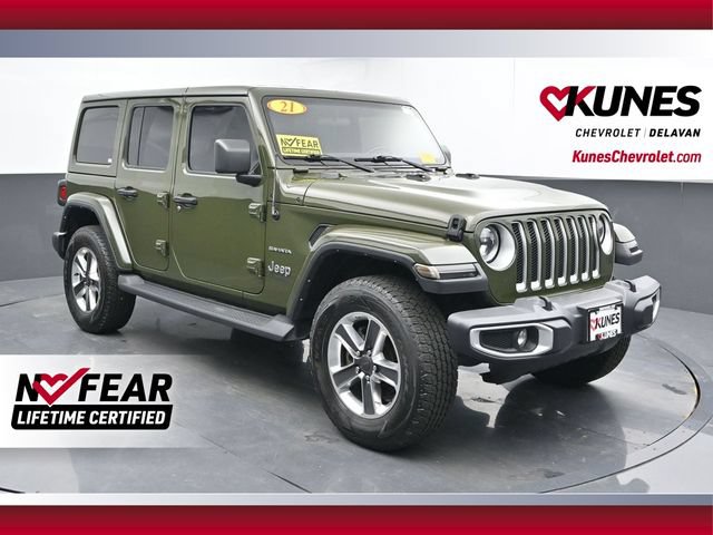 Used 2021 Jeep Wrangler Unlimited Sahara w/ Dual Top Group AWD/4WD video 1