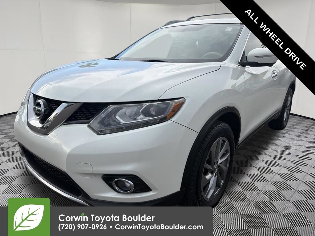 Used 2015 Nissan Rogue SL w/ SL Premium Package AWD/4WD image 3
