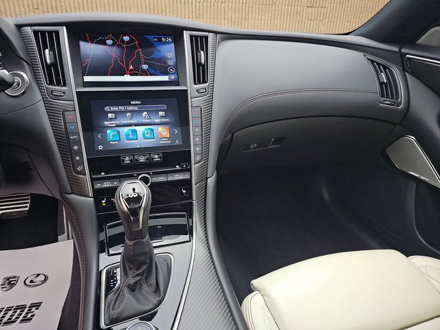 Used 2023 INFINITI Q50 Red Sport 400 w/ Black Opal Edition image 3