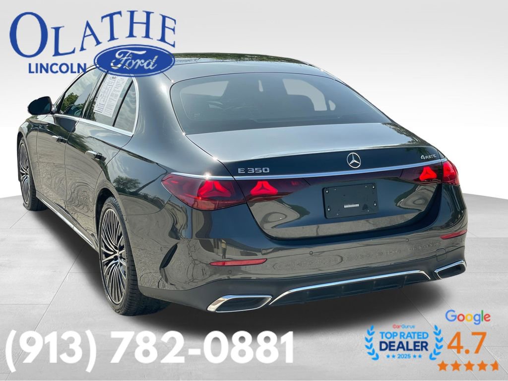Used 2025 Mercedes-Benz E 350 4MATIC Sedan image 3
