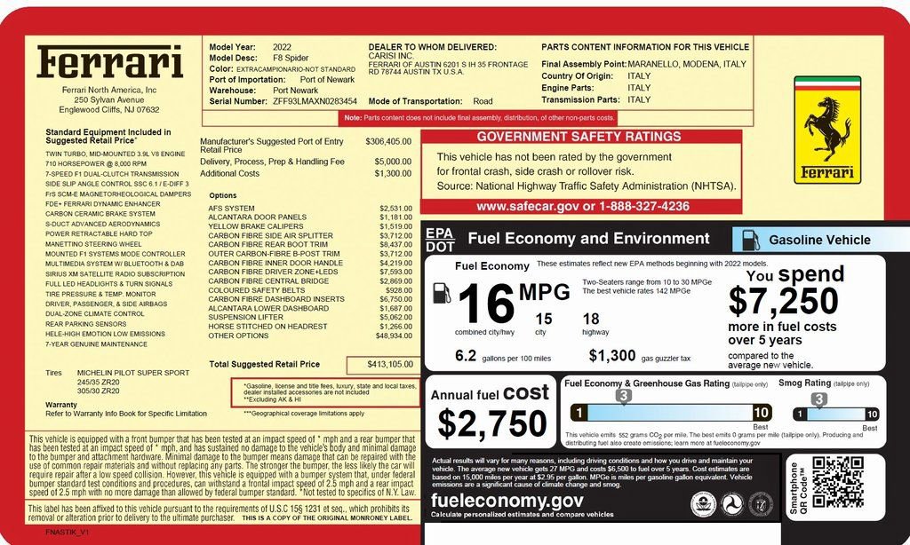 Certified 2022 Ferrari F8 Tributo image 41