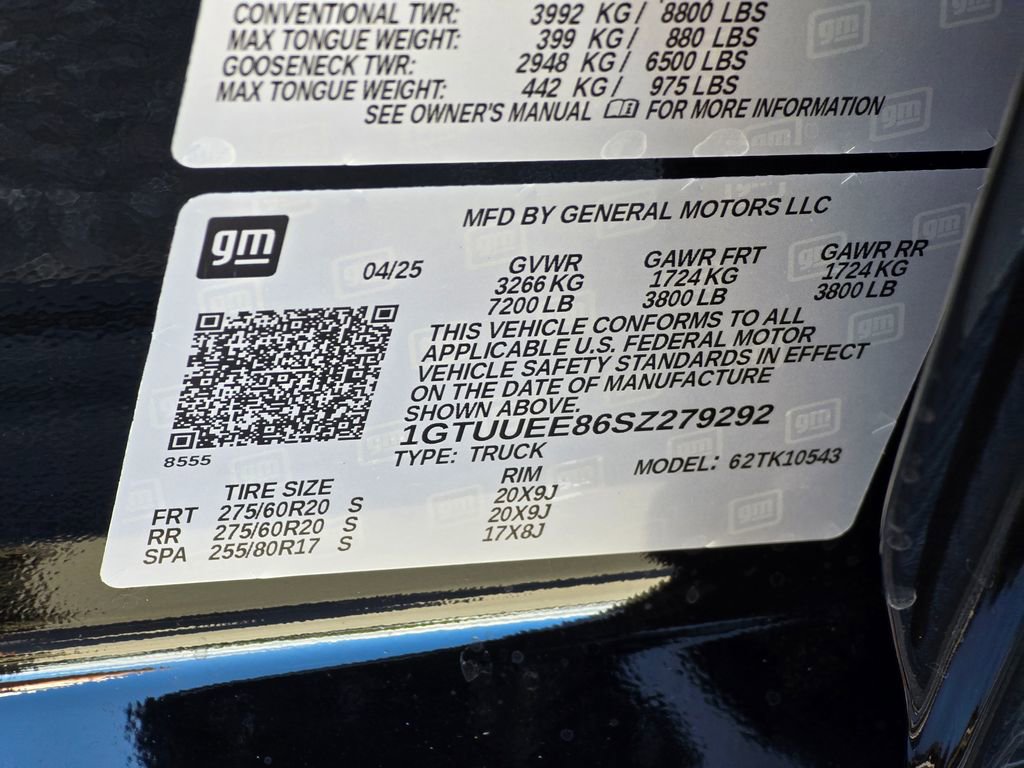 New 2025 GMC Sierra 1500 AT4 w/ AT4 Premium Package image 42