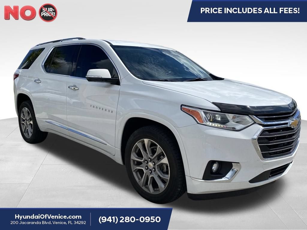 Used 2019 Chevrolet Traverse Premier w/ Driver Confidence II Package