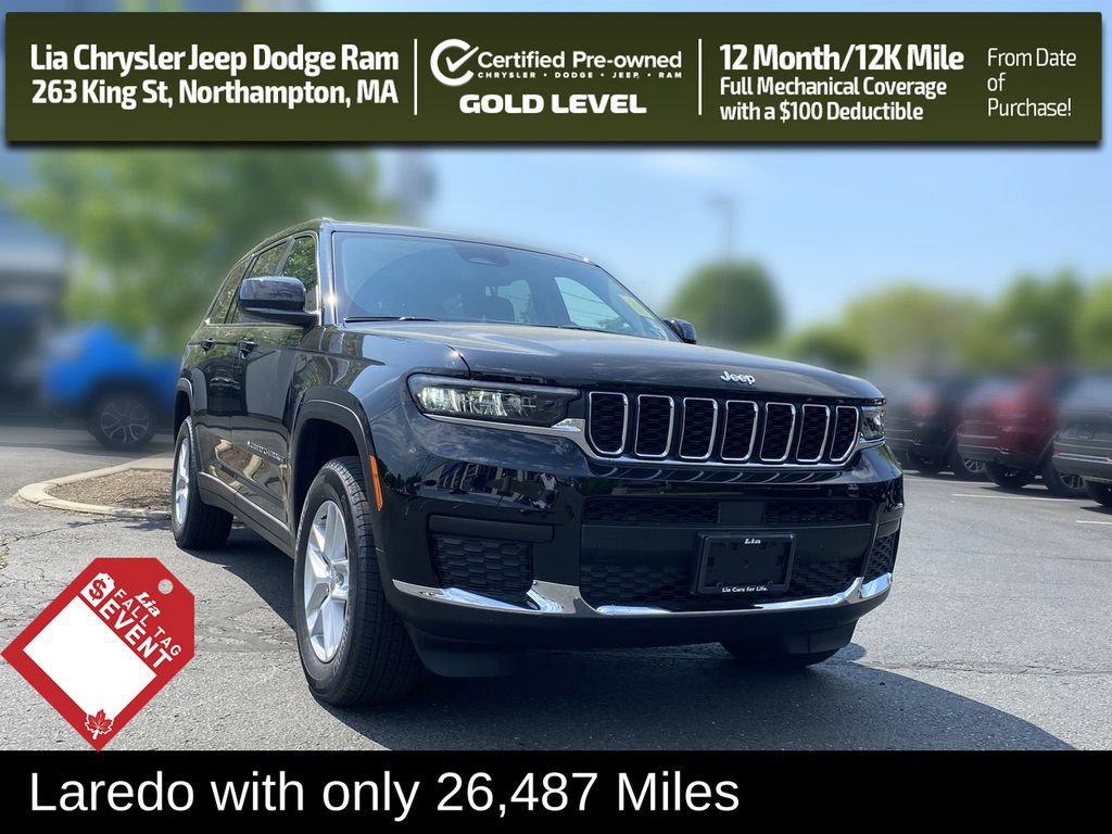 Certified 2023 Jeep Grand Cherokee L Laredo