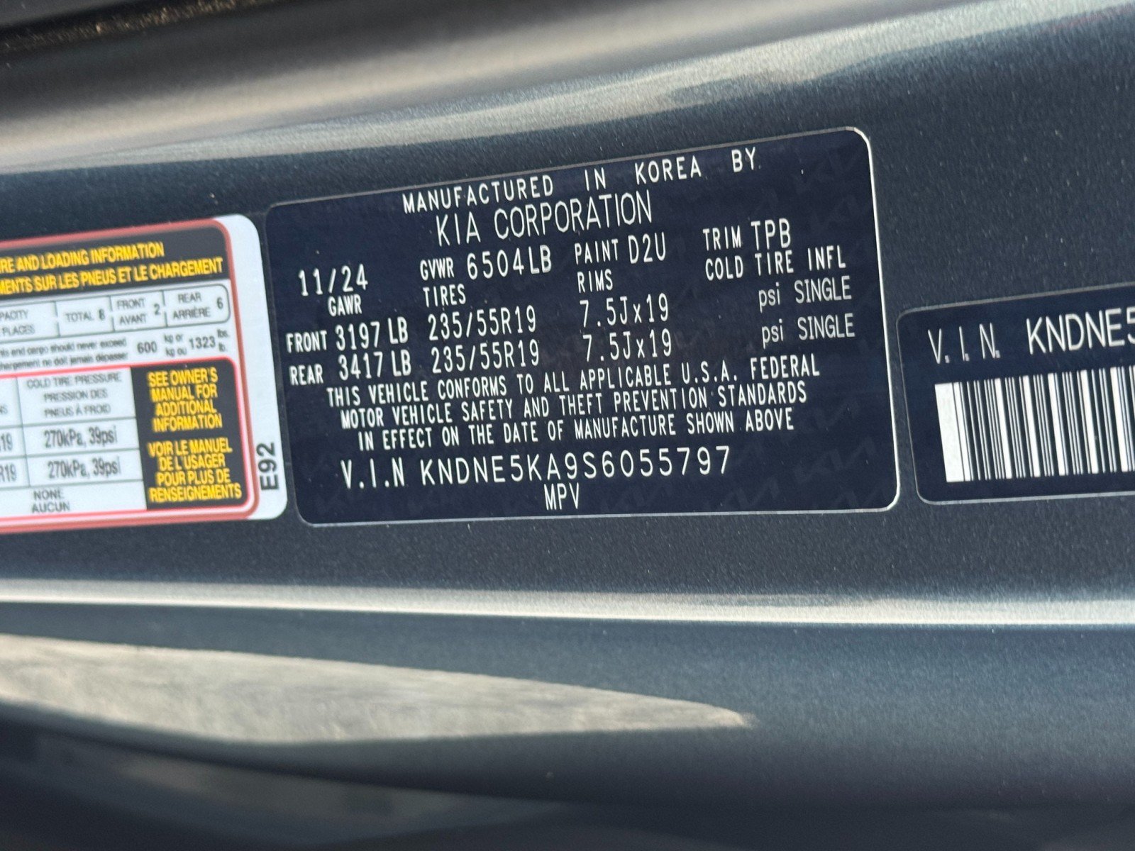 Used 2025 Kia Carnival SX FWD image 54