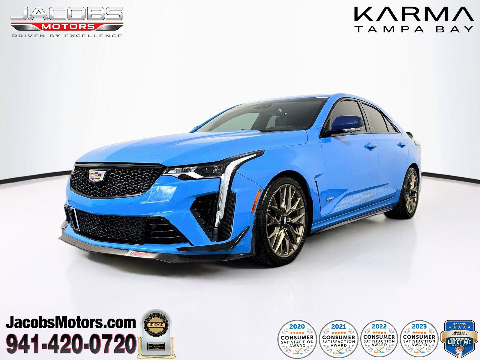 Used 2023 Cadillac CT4 V Blackwing w/ Watkins Glen IMSA Edition RWD image 1