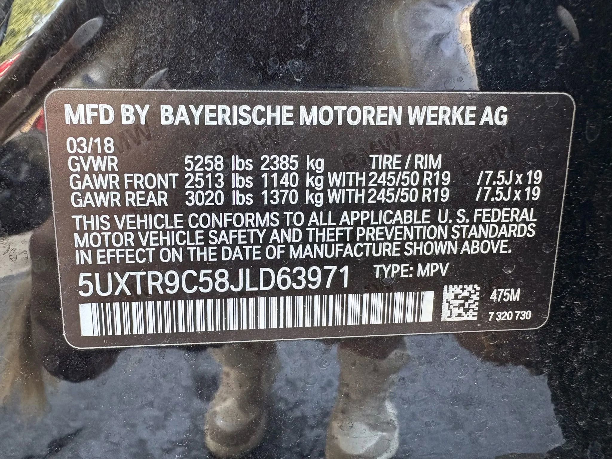 Used 2018 BMW X3 xDrive30i w/ Convenience Package image 29