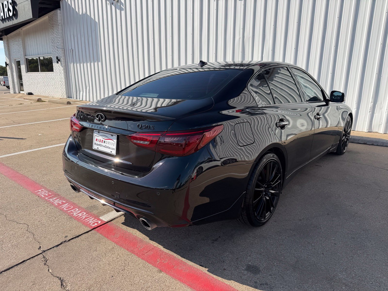 Used 2024 INFINITI Q50 Red Sport 400 w/ Black Opal Edition RWD image 8