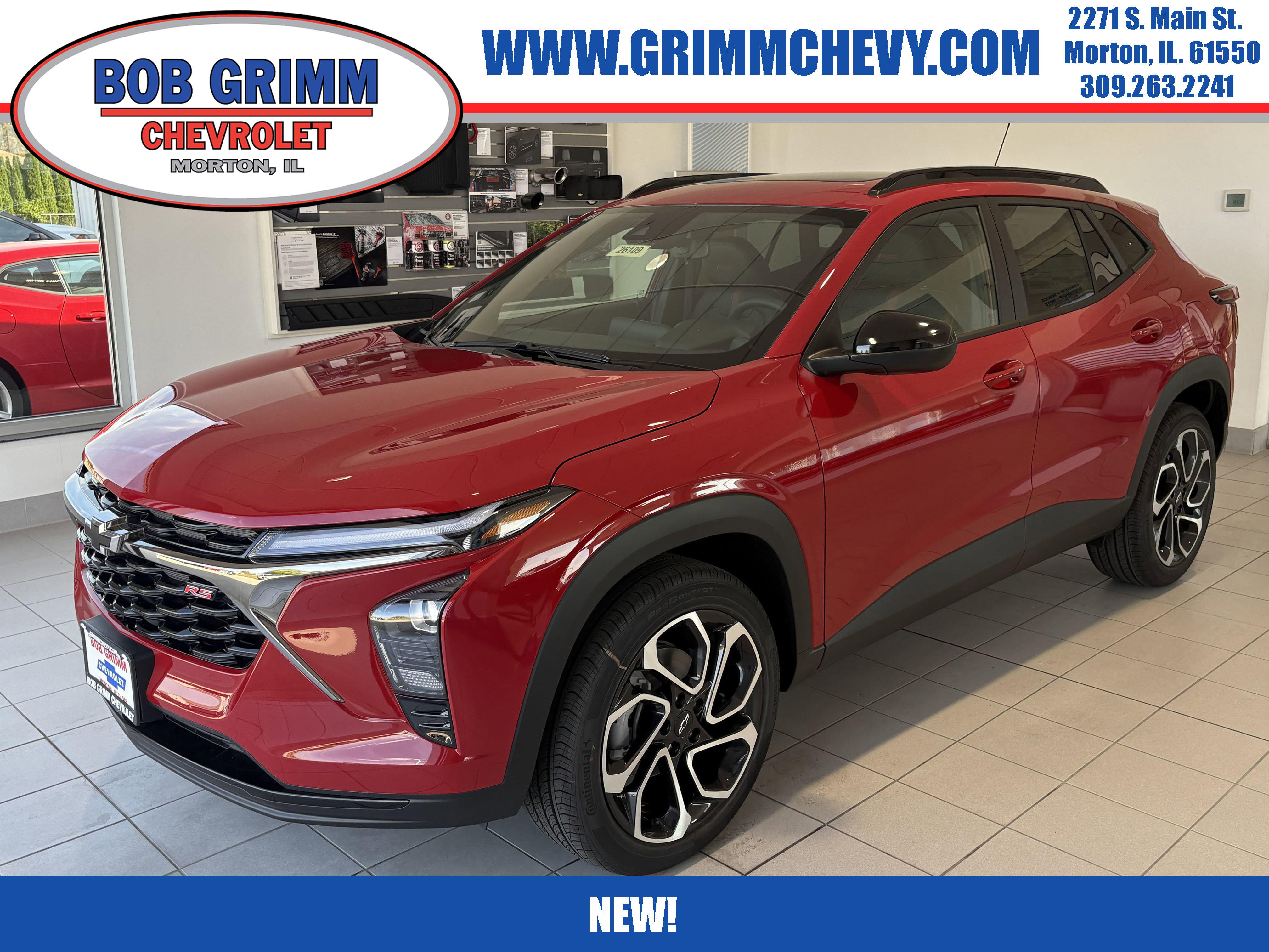 New 2026 Chevrolet Trax RS w/ Sunroof Package