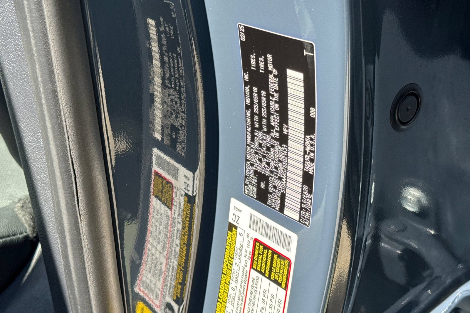 Certified 2025 Toyota Grand Highlander FWD image 38