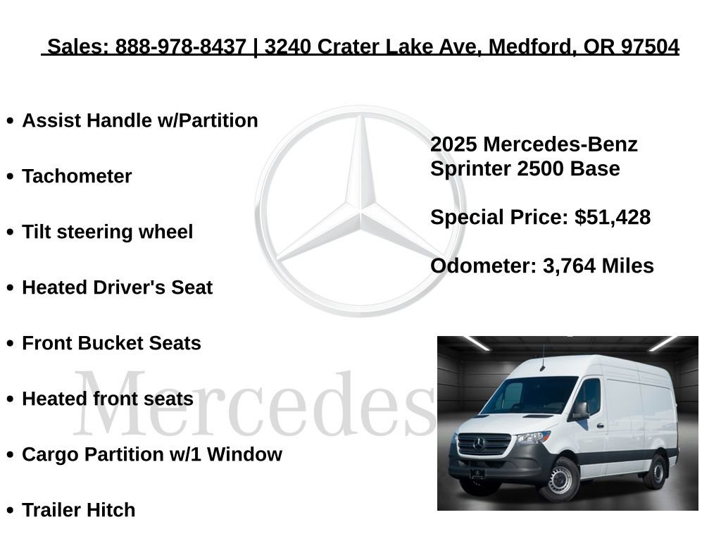 Used 2025 Mercedes-Benz Sprinter 2500 image 20
