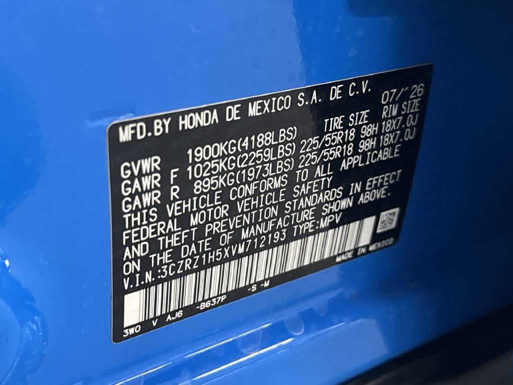 New 2027 Honda HR-V Sport image 28