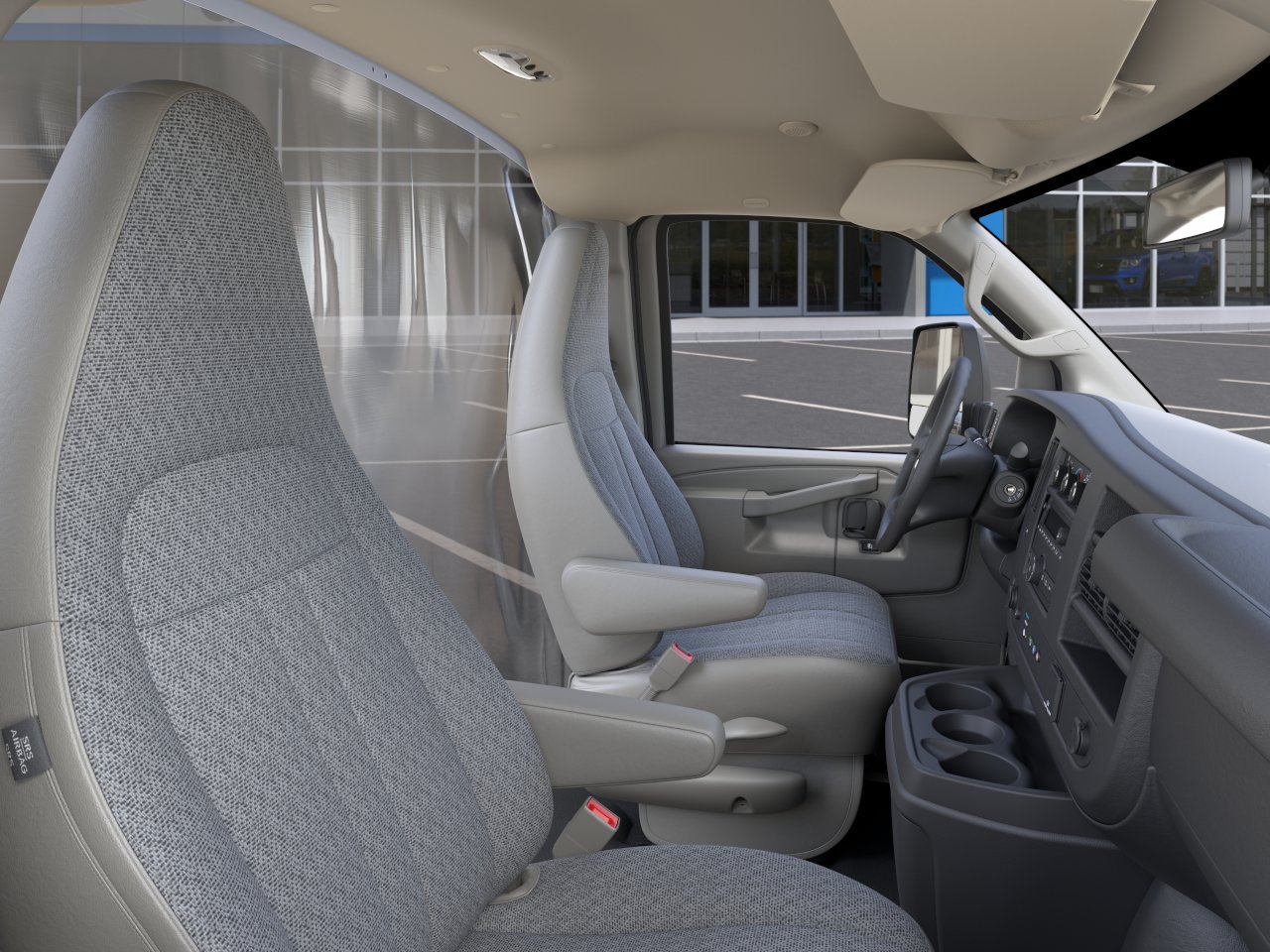New 2025 Chevrolet Express 3500 w/ Power Convenience Package RWD image 48