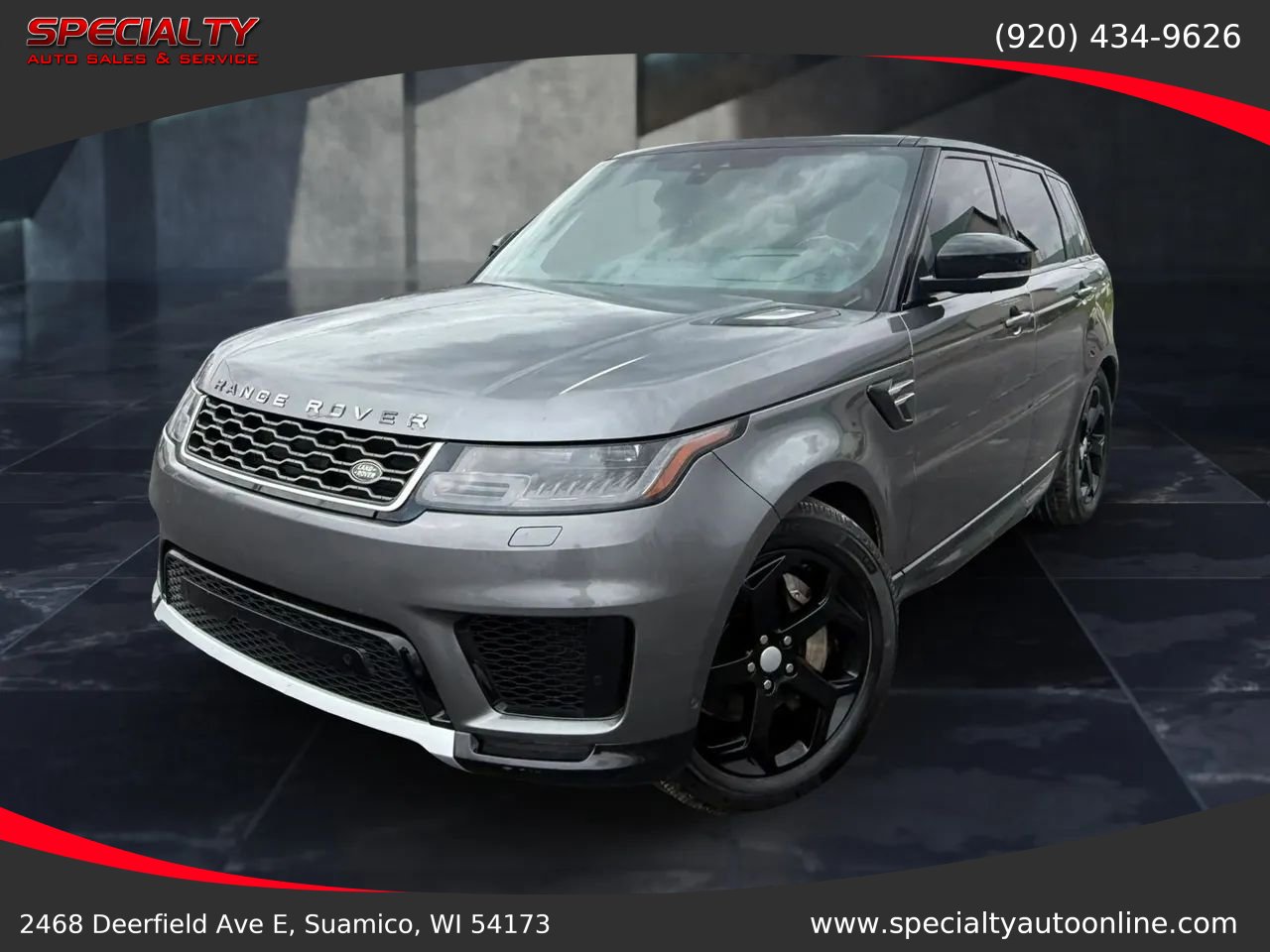 Used 2019 Land Rover Range Rover Sport HSE AWD/4WD image 1