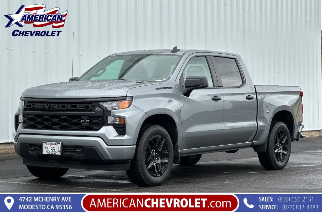 Used 2026 Chevrolet Silverado 1500 Custom w/ LPO, Dark Essentials Package RWD image 8