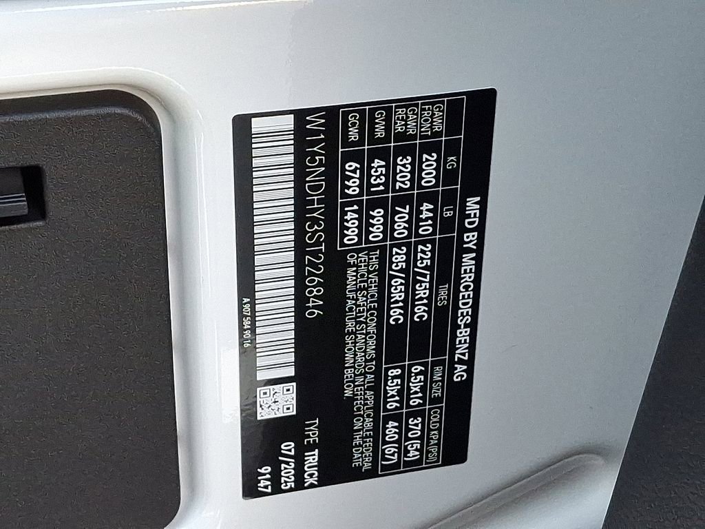 New 2025 Mercedes-Benz Sprinter 3500 image 14