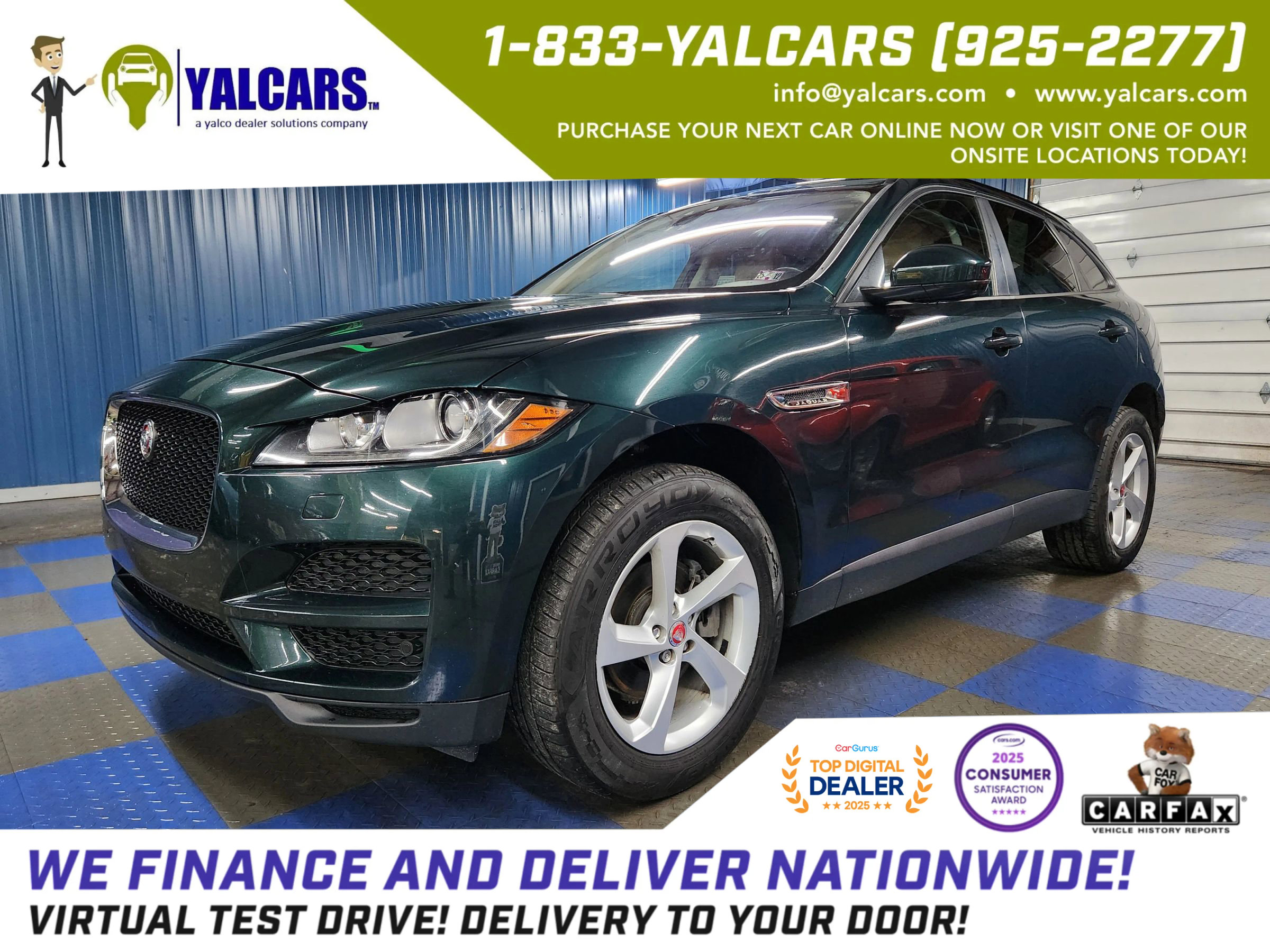 Used 2017 Jaguar F-PACE Premium
