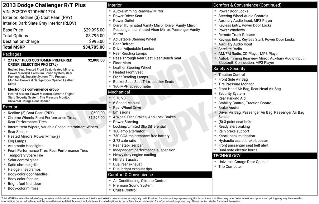 Used 2013 Dodge Challenger R/T Plus image 12