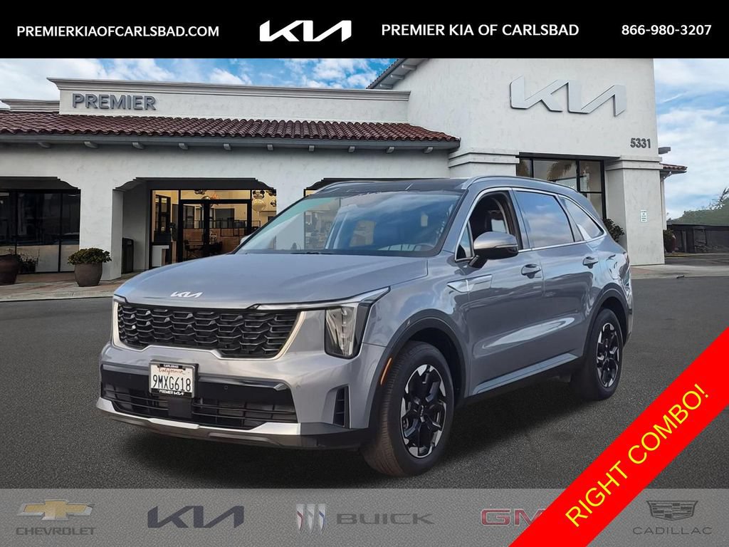 Certified 2024 Kia Sorento S w/ Panoramic Sunroof Package FWD image 1
