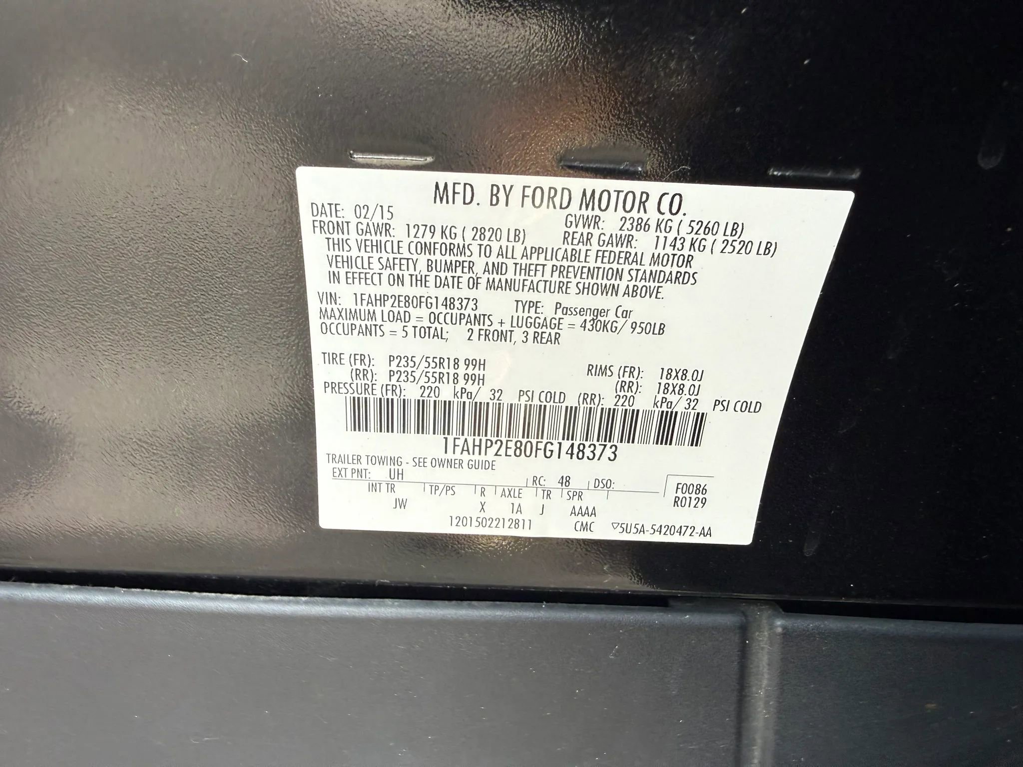 Used 2015 Ford Taurus SEL w/ Equipment Group 201A image 35